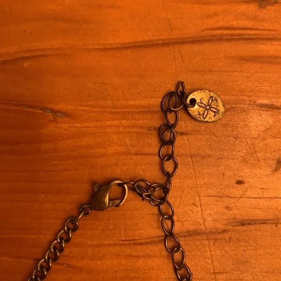 Copper and Brass Necklace - Picture 2 of 6